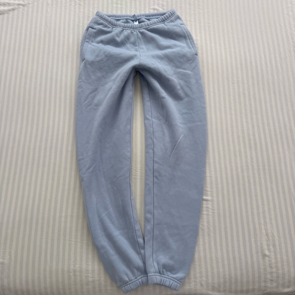 Skims Light Blue Jogger Sweatpants